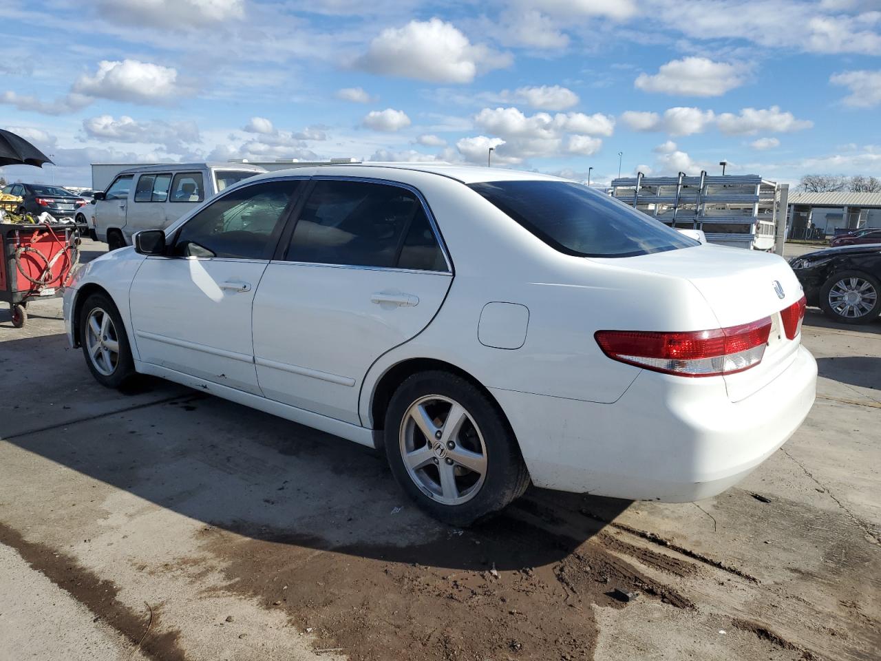 2004 Honda Accord VIN 1HGCM56674A101306 Copart auction photo, front end damage thumbnail 2