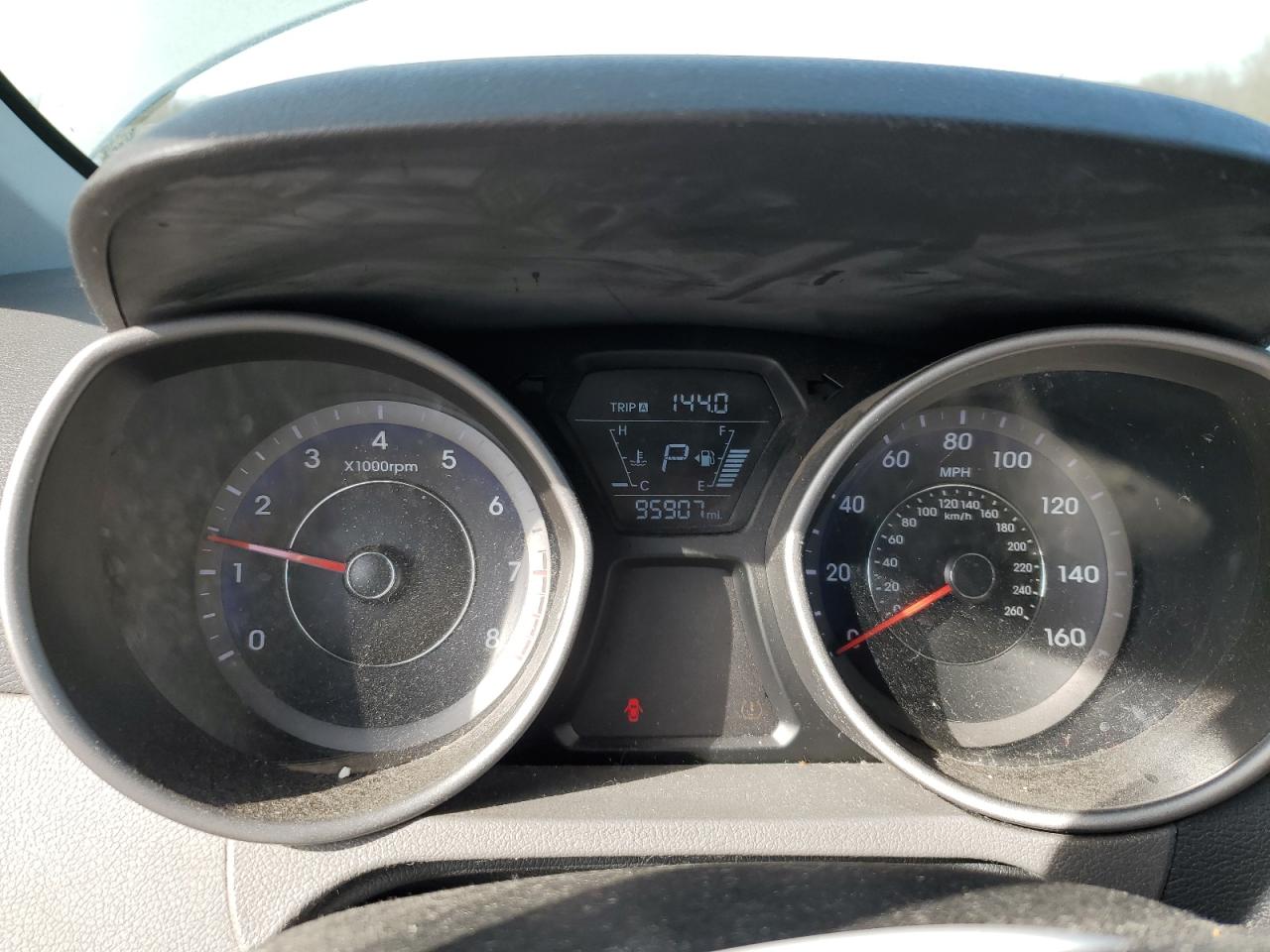 2015 Hyundai Elantra VIN KMHDH4AE2FU251045 Copart auction photo, front end damage thumbnail 9