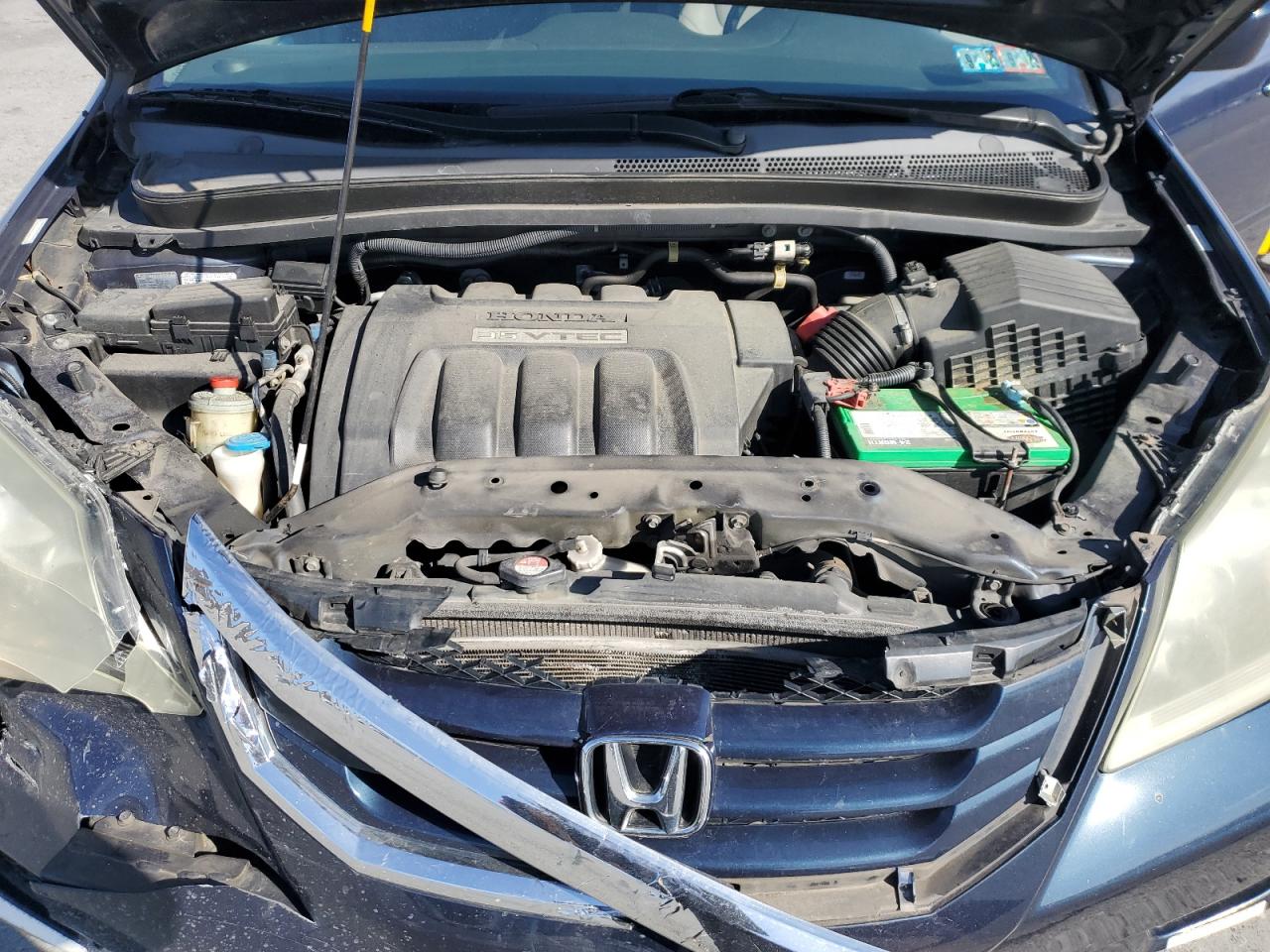 2009 Honda Odyssey VIN 5FNRL38429B412572 Copart auction photo, front end damage thumbnail 12