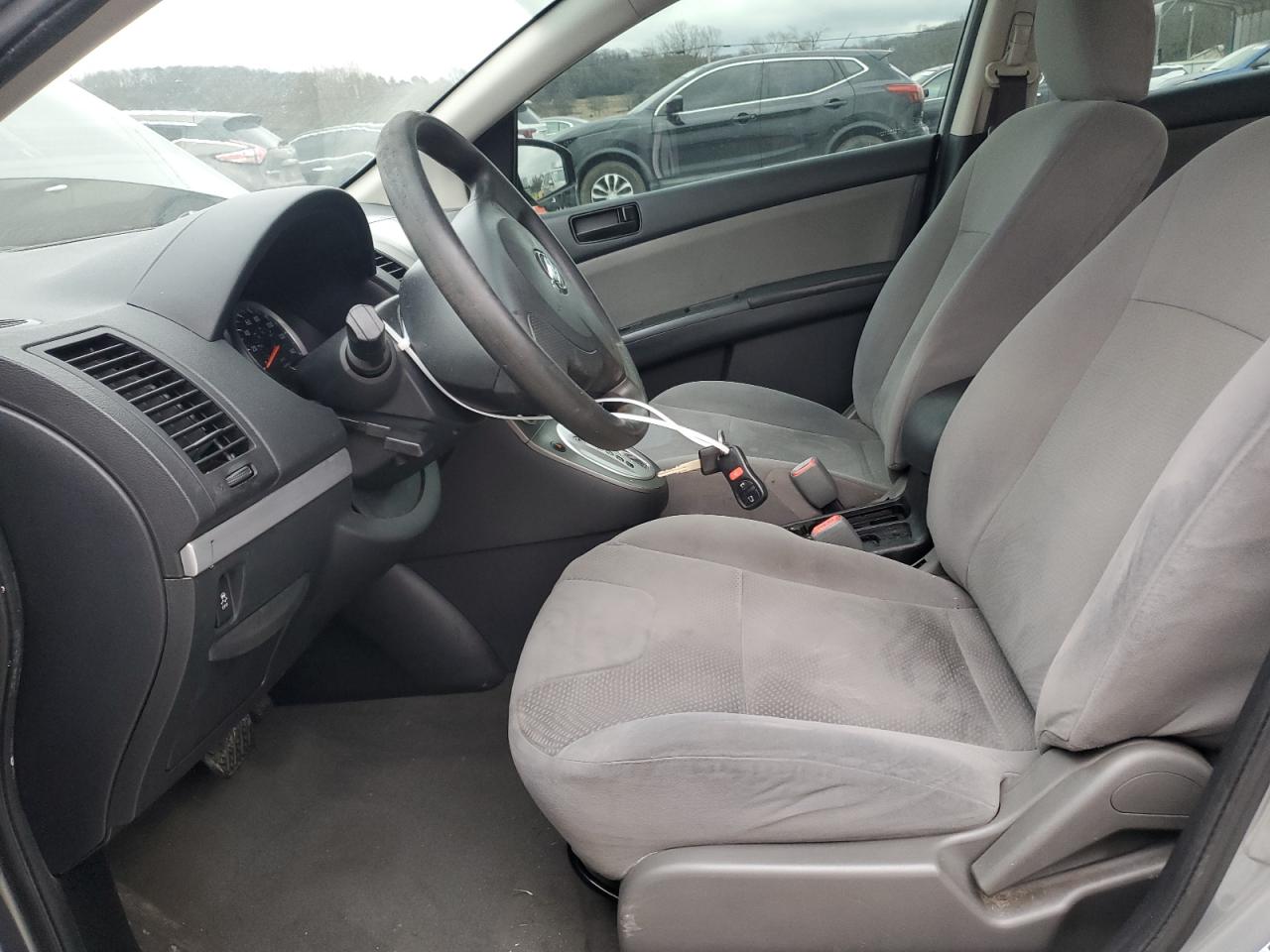 2012 Nissan Sentra VIN 3N1AB6AP3CL764416 Copart auction photo, front end / side damage thumbnail 7