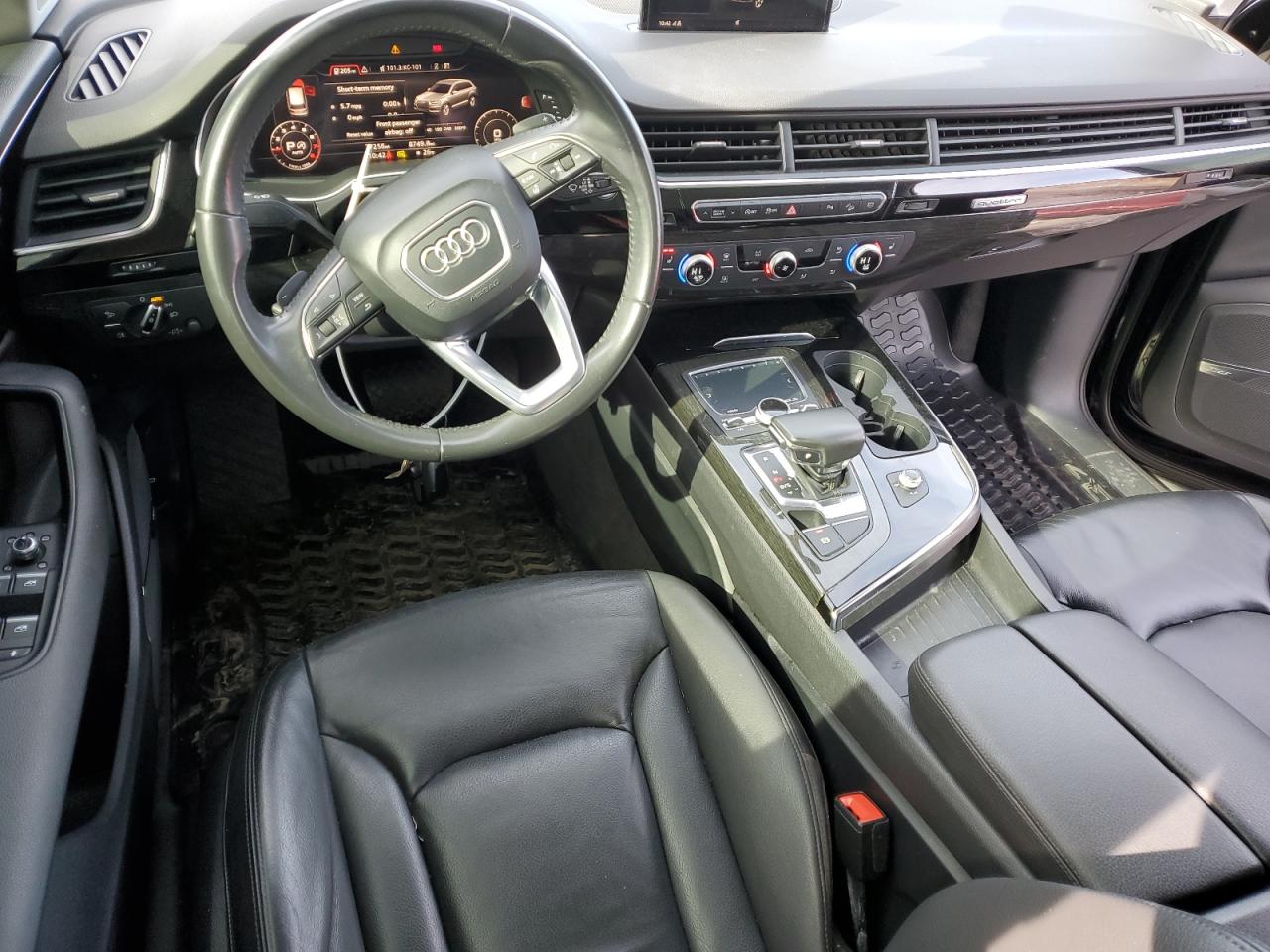 2018 Audi Q7 VIN WA1LAAF73JD012443 Copart auction photo, front end / rear end damage thumbnail 8