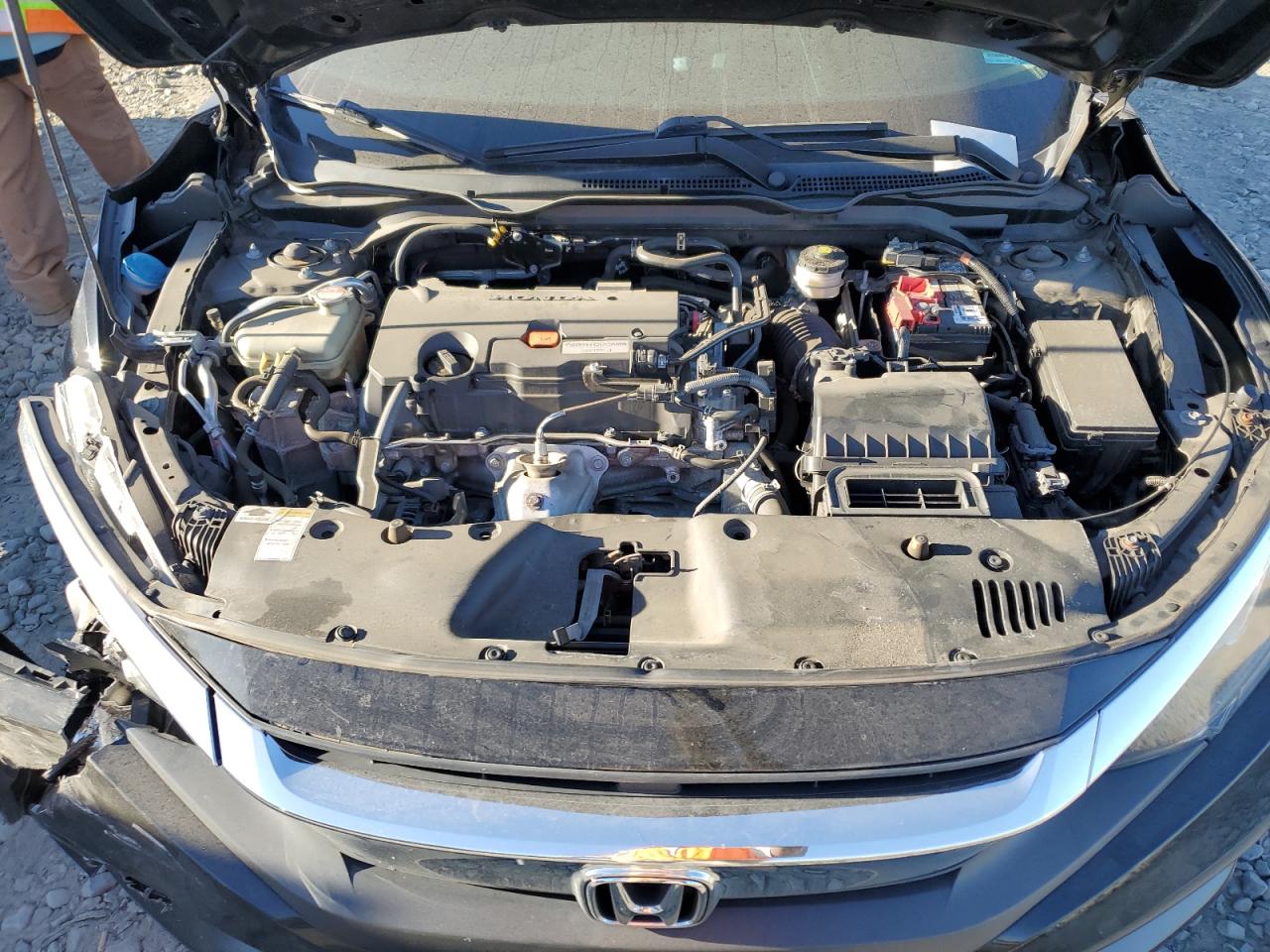 2016 Honda Civic VIN 2HGFC2F51GH515791 Copart auction photo, front end damage thumbnail 11