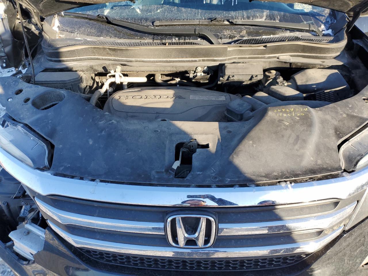2017 Honda Pilot VIN 5FNYF6H54HB083899 Copart auction photo, front end damage thumbnail 13
