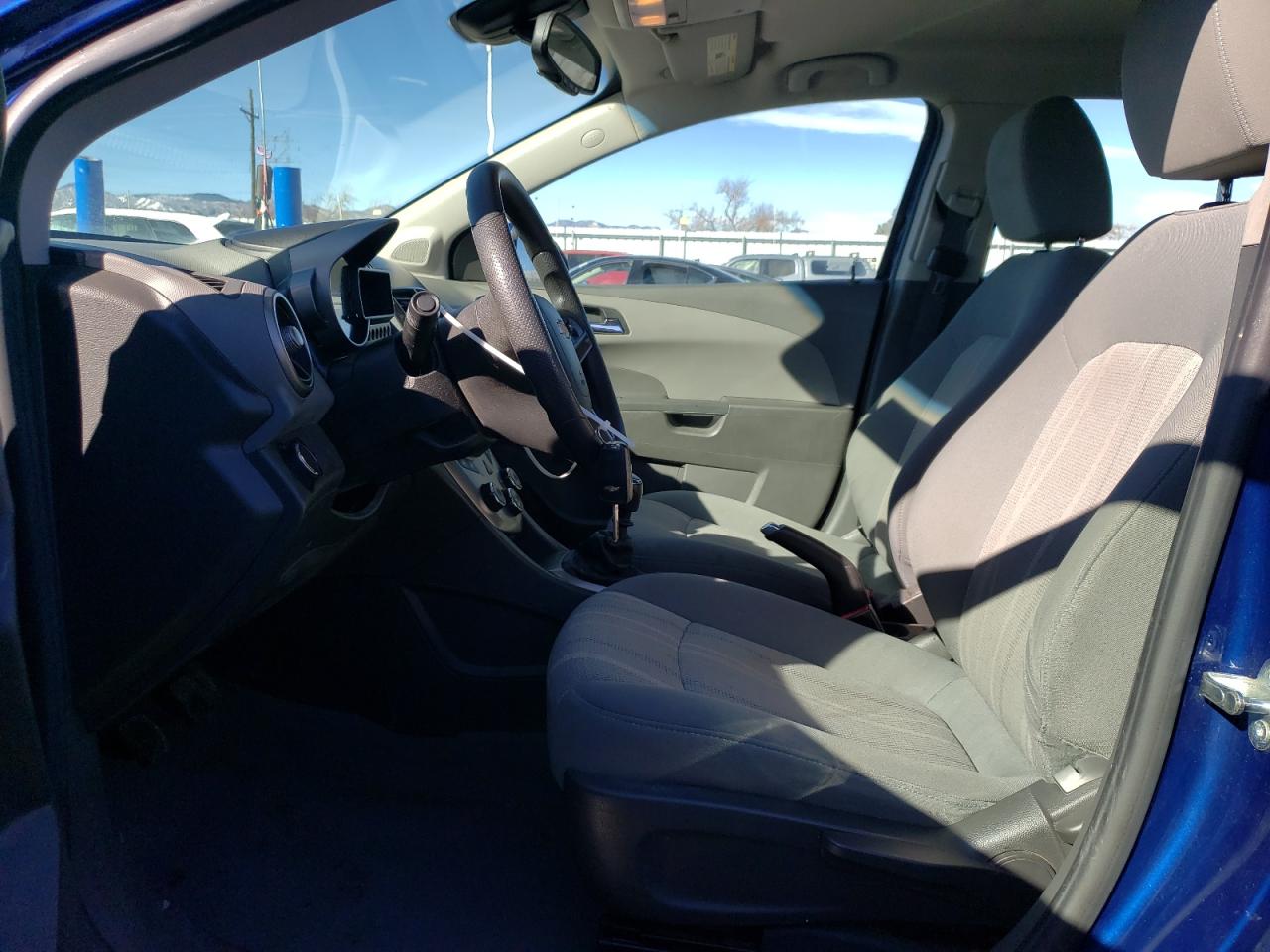 2013 Chevrolet Sonic VIN 1G1JD6SH1D4213156 Copart auction photo, front end / hail damage thumbnail 7