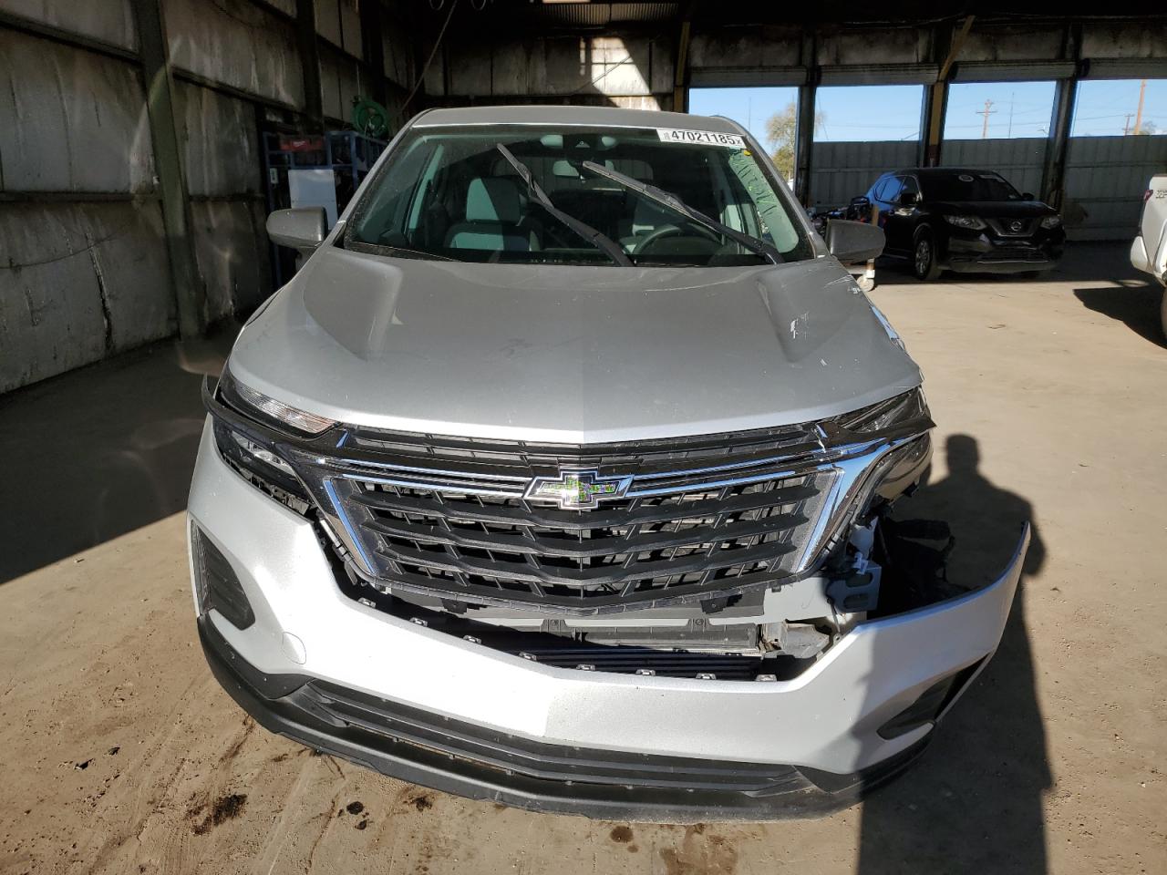 2022 Chevrolet Equinox VIN 3GNAXHEVXNS105204 Copart auction photo, front end / rear end damage thumbnail 5