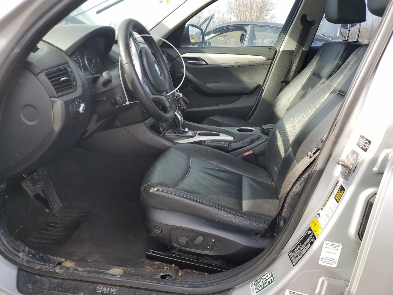 2014 BMW X1 VIN WBAVM1C54EVW50304 Copart auction photo, rear end damage thumbnail 7