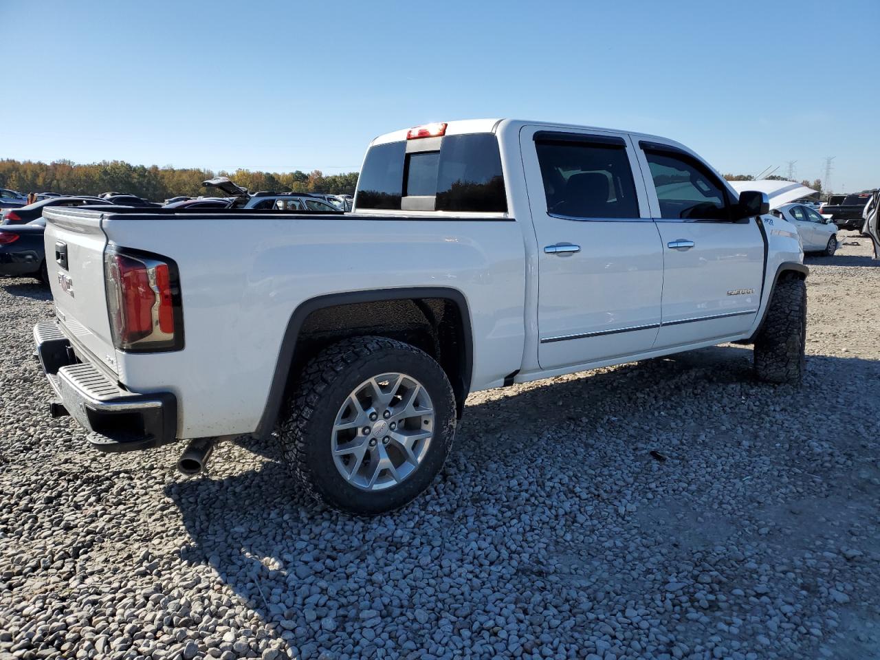 2018 GMC Sierra VIN 3GTU2NEC5JG632601 Copart auction photo, front end damage thumbnail 3