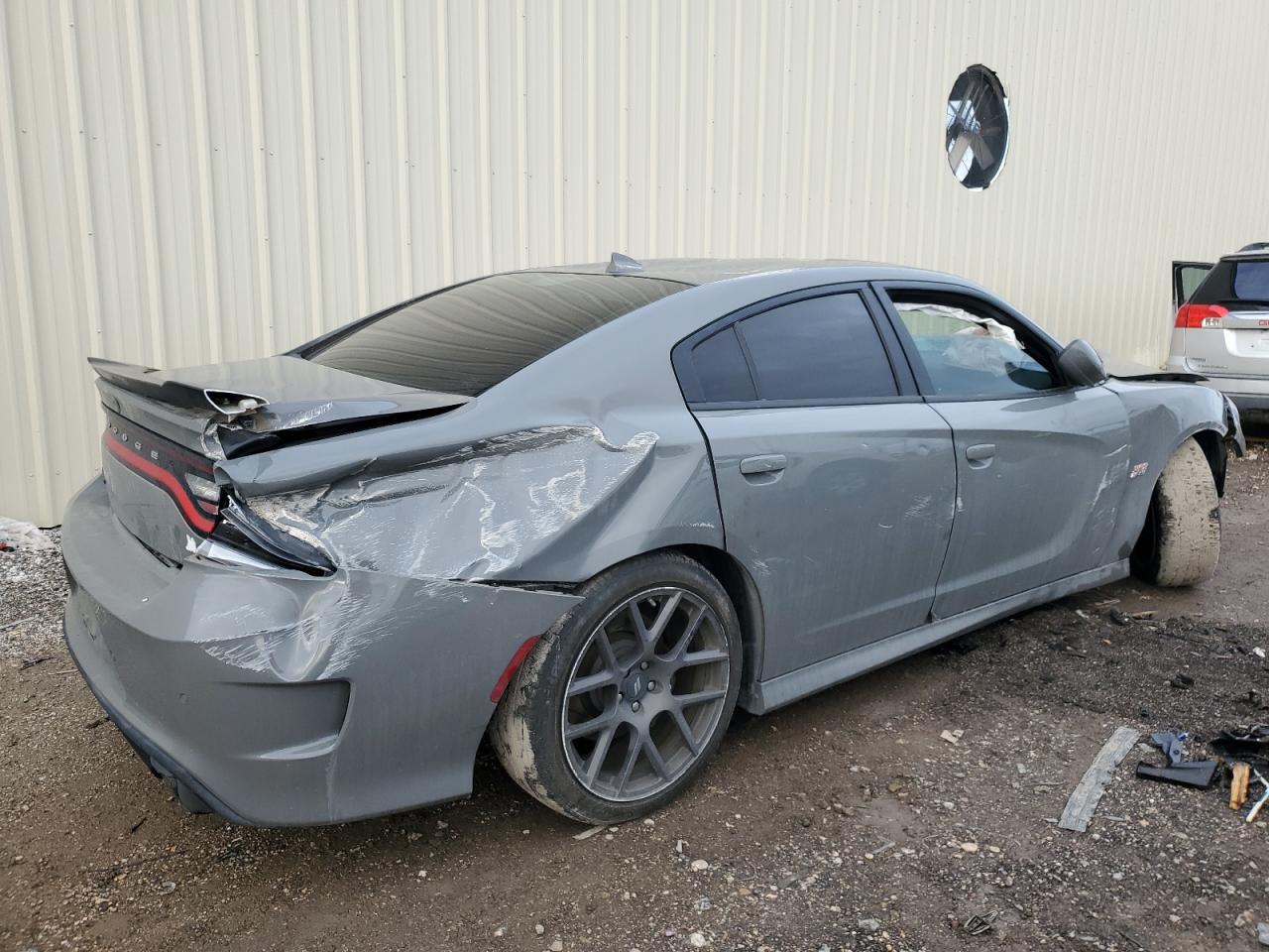 2018 Dodge Charger VIN 2C3CDXGJ0JH306612 Copart auction photo, front end / undercarriage damage thumbnail 3