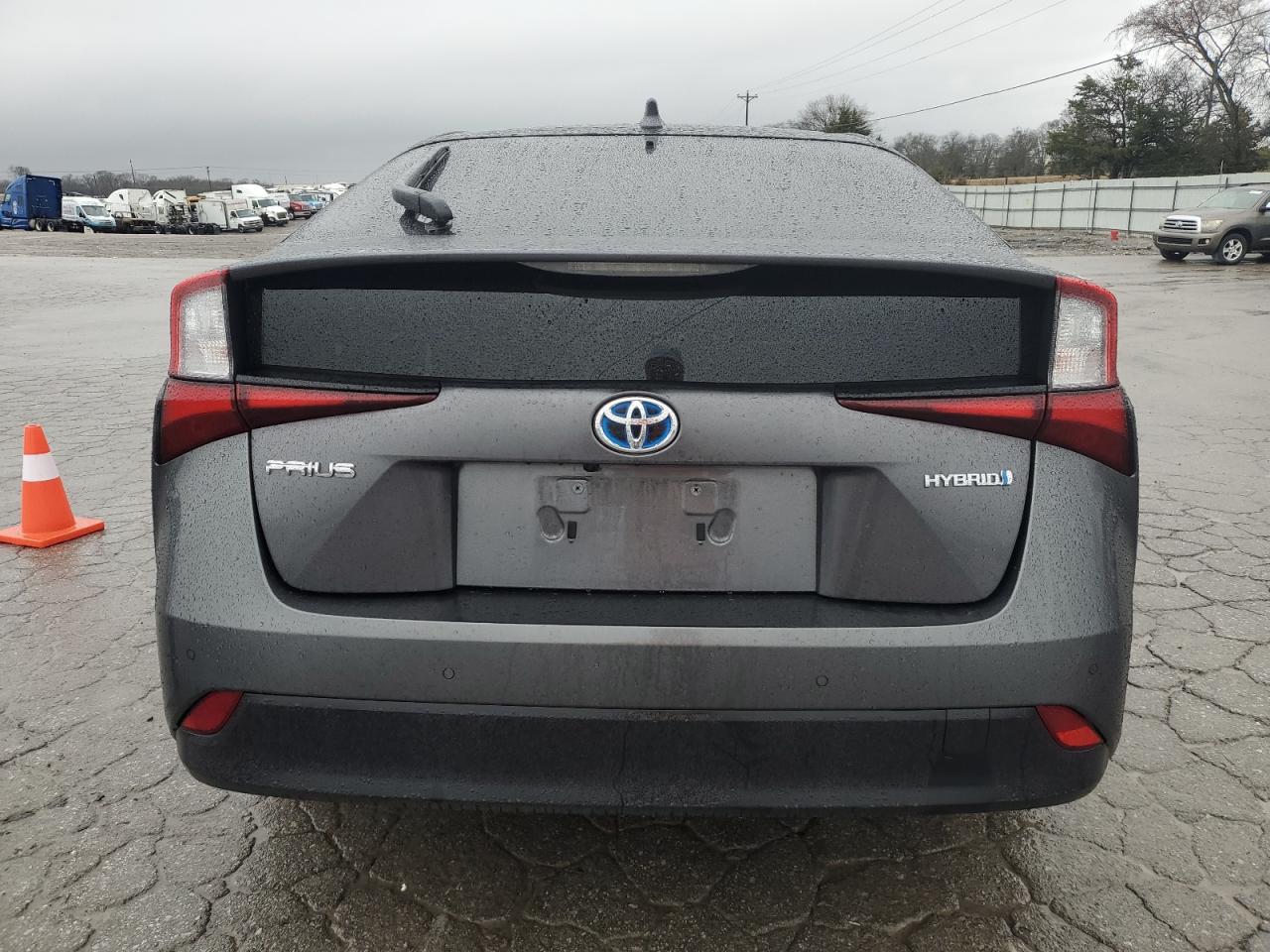 2020 Toyota Prius VIN JTDKARFU3L3122598 Copart auction photo, side / front end damage thumbnail 6