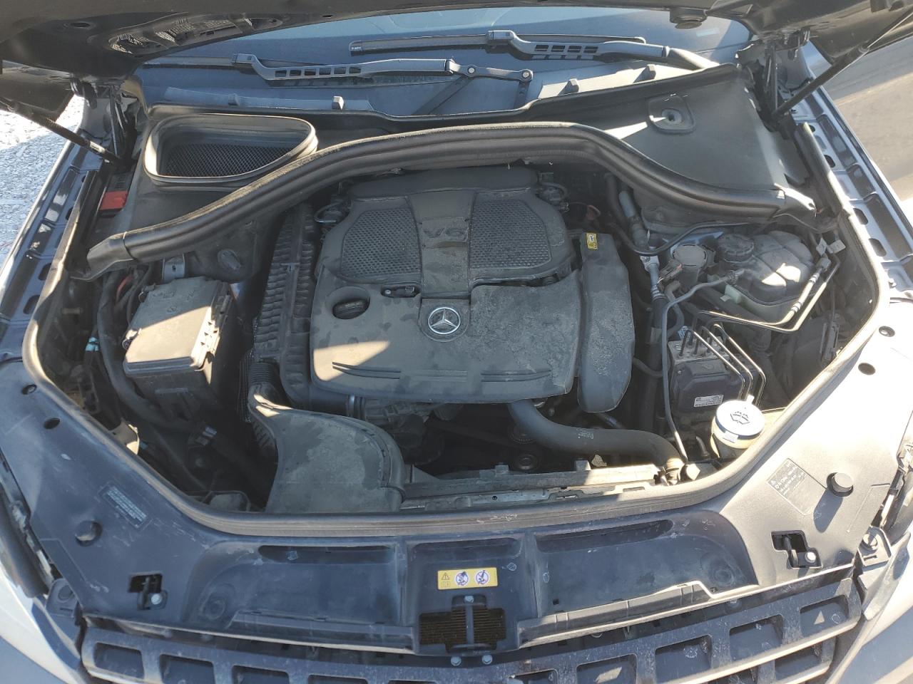 2013 Mercedes-Benz M-klasse VIN 4JGDA5HB3DA187182 Copart auction photo, all over damage thumbnail 13
