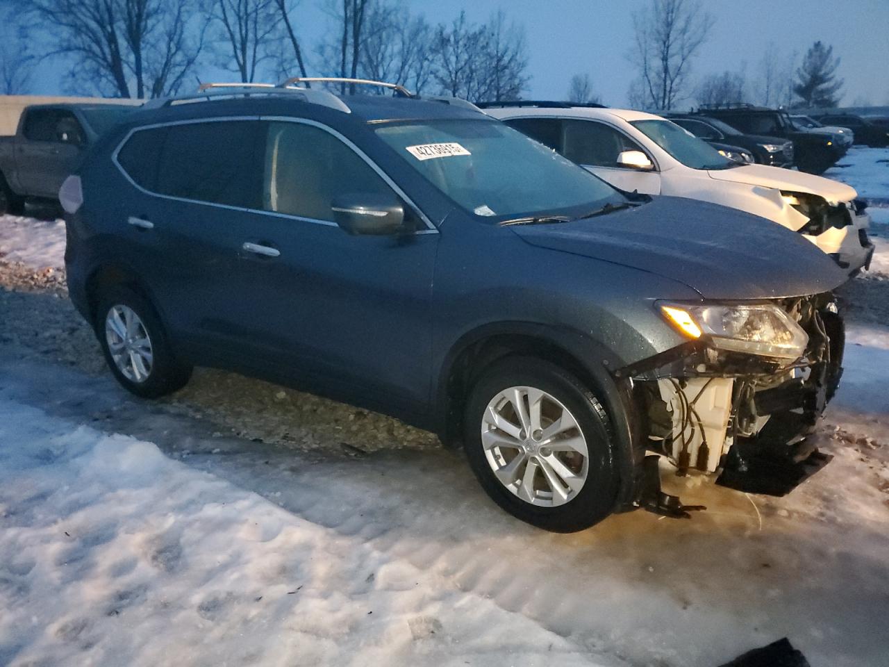 2014 Nissan Rogue VIN 5N1AT2MM6EC778177 Copart auction photo, front end damage thumbnail 4