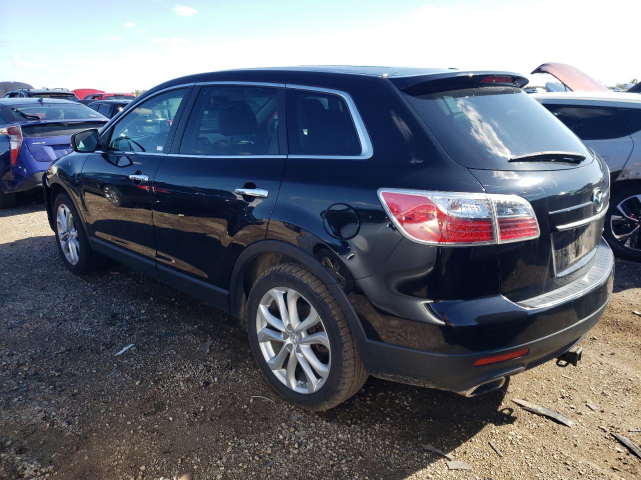 2012 Mazda CX-9 VIN JM3TB3DA1C0337588 Copart auction photo, front end / side damage thumbnail 2