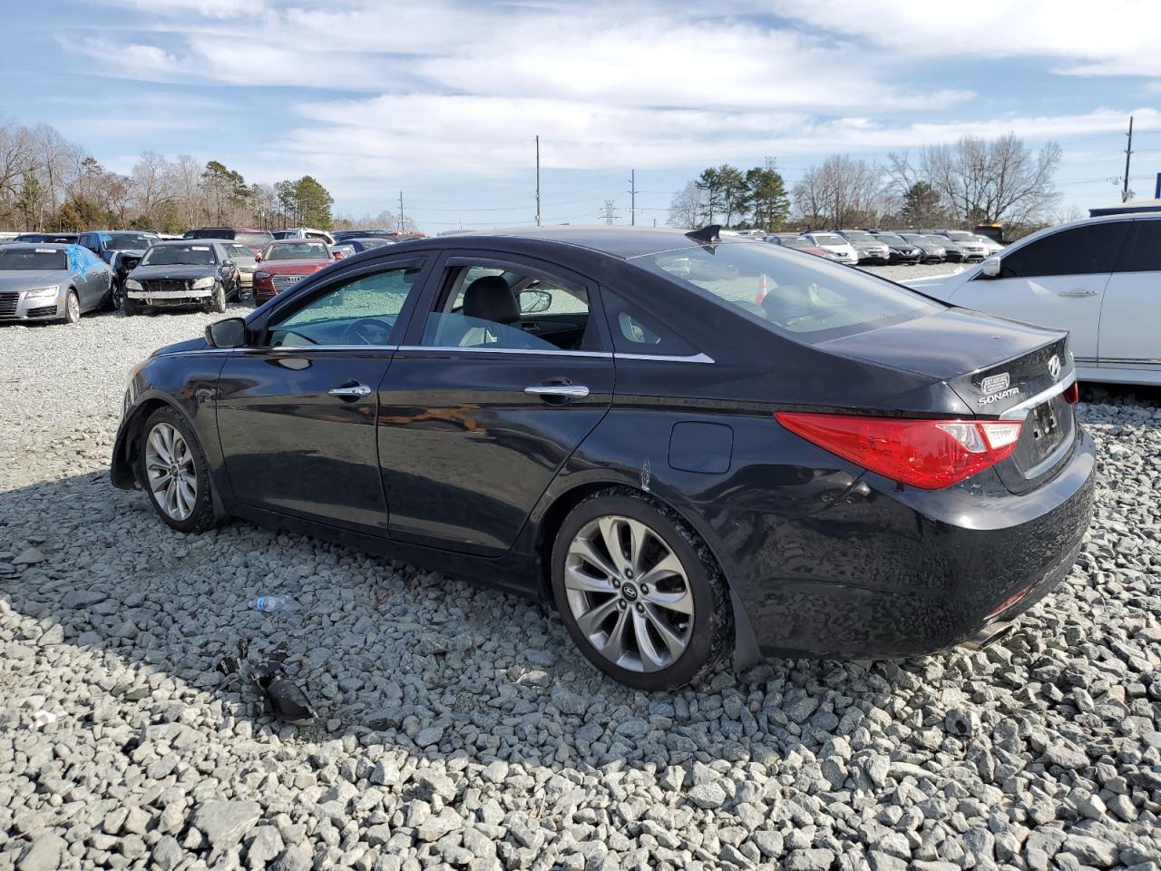 2012 Hyundai Sonata VIN 5NPEC4AB0CH480116 Copart auction photo, front end damage thumbnail 2
