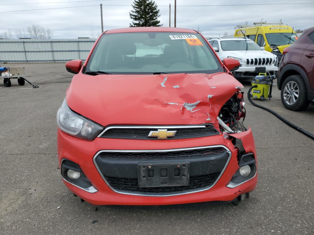 2016 Chevrolet Spark VIN KL8CD6SA5GC579515 Copart auction photo, front end damage thumbnail 4