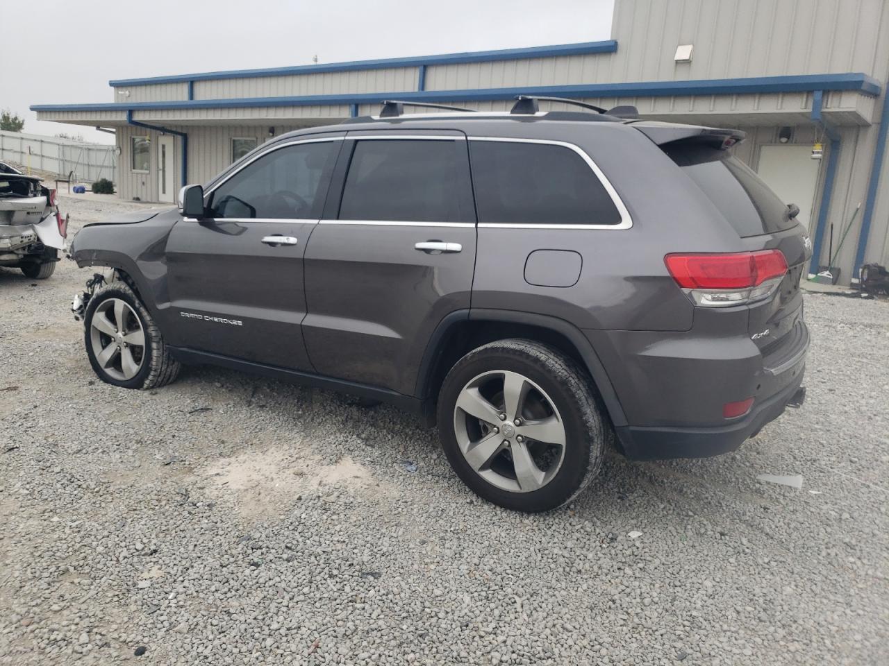 2014 Jeep Grand Cherokee VIN 1C4RJFBG1EC447864 Copart auction photo, front end damage thumbnail 2