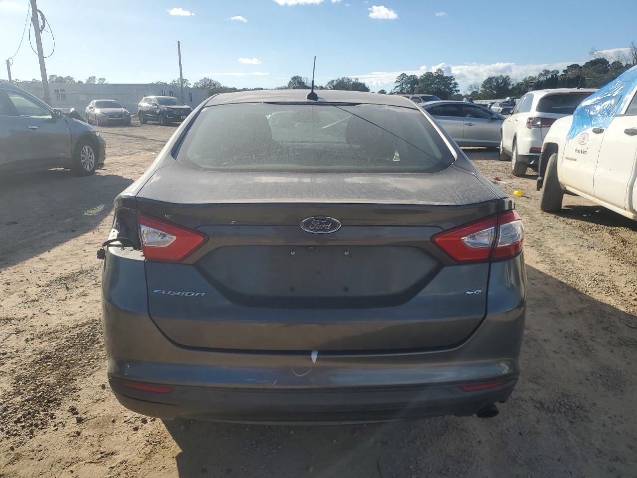 2016 Ford Fusion VIN 3FA6P0H75GR331048 Copart auction photo, rear end damage thumbnail 6