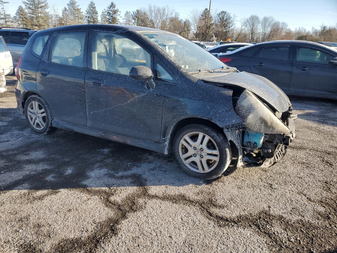 2007 Honda Fit VIN JHMGD38607S041917 Copart auction photo, front end damage thumbnail 4