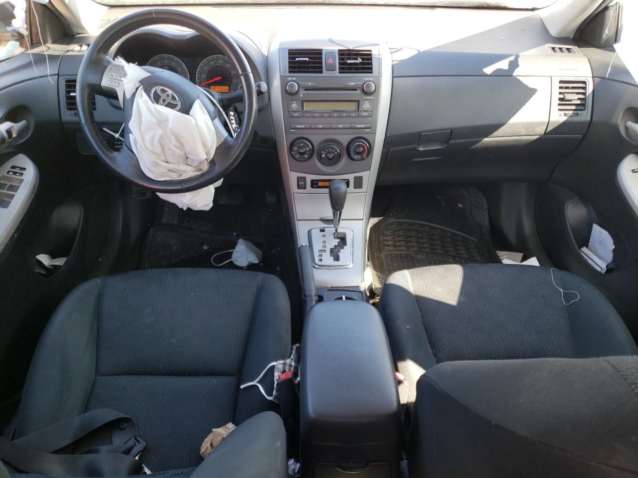 2010 Toyota Corolla VIN 1NXBU4EE6AZ224792 Copart auction photo, front end / rear end damage thumbnail 8