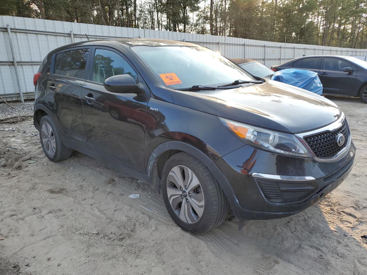2014 KIA Sportage VIN KNDPBCAC2E7630281 Copart auction photo, minor dent/scratches damage thumbnail 4