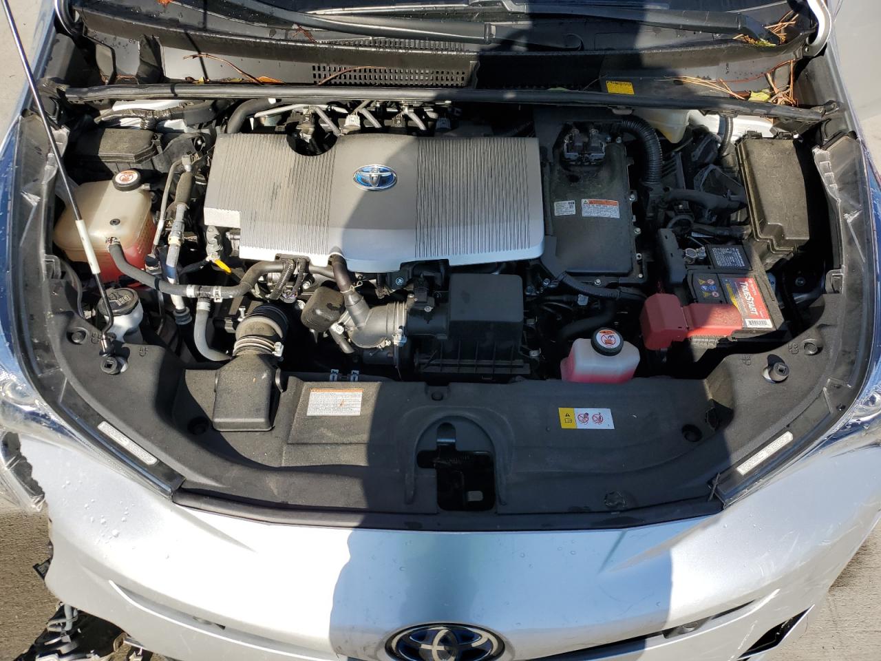 2017 Toyota Prius VIN JTDKARFUXH3037331 Copart auction photo, front end / minor dent/scratches damage thumbnail 11