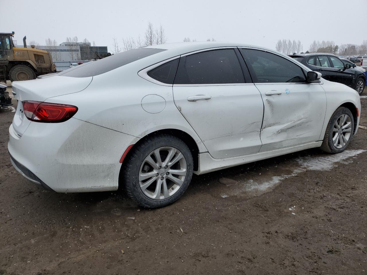 2015 Chrysler 200 VIN 1C3CCCABXFN726289 Copart auction photo, side damage thumbnail 3