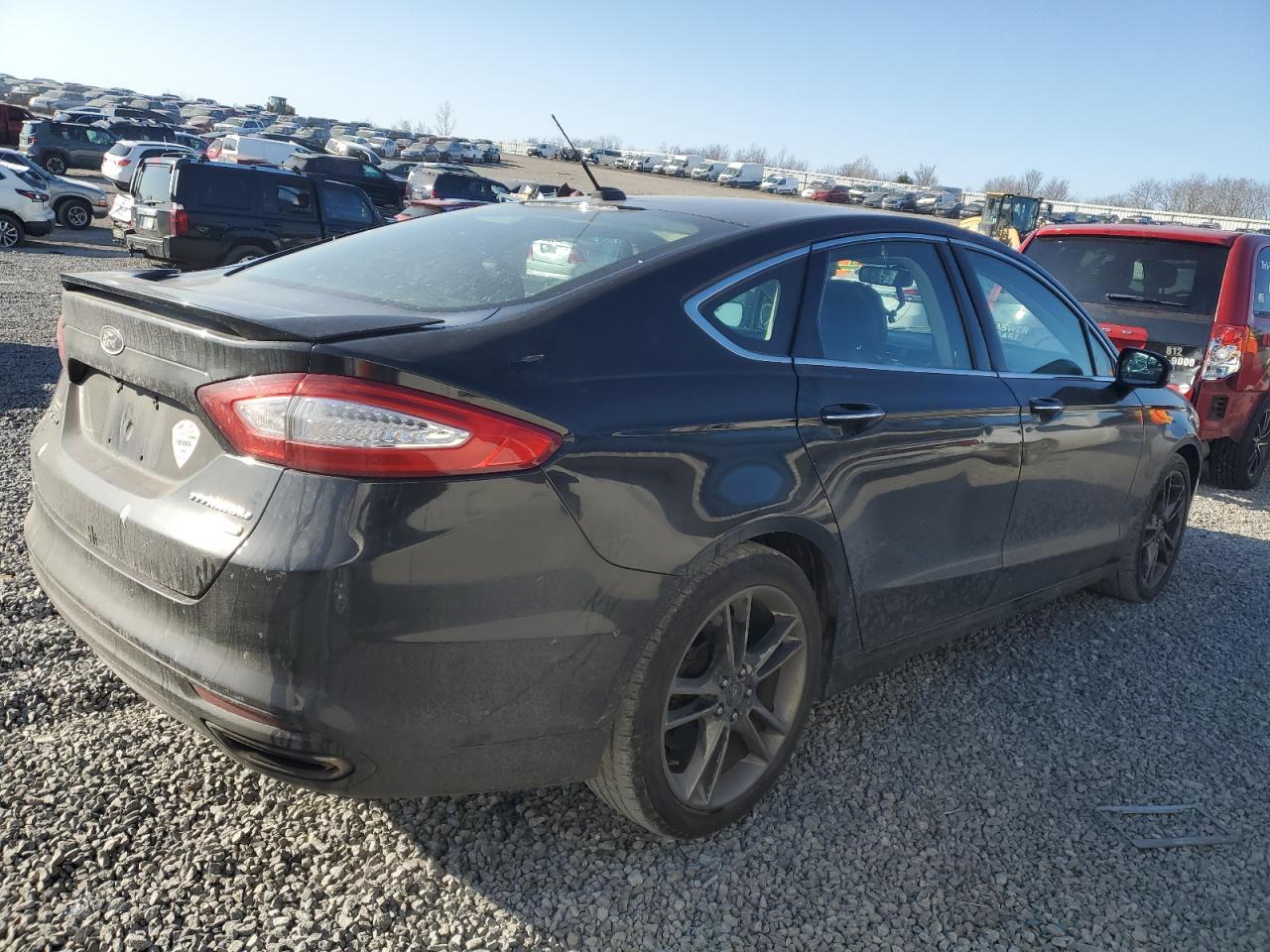 2014 Ford Fusion VIN 3FA6P0K92ER193606 Copart auction photo, all over damage thumbnail 3