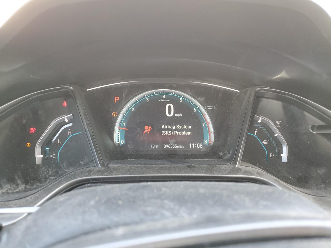 2017 Honda Civic VIN SHHFK7H51HU422366 Copart auction photo, front end / side damage thumbnail 9