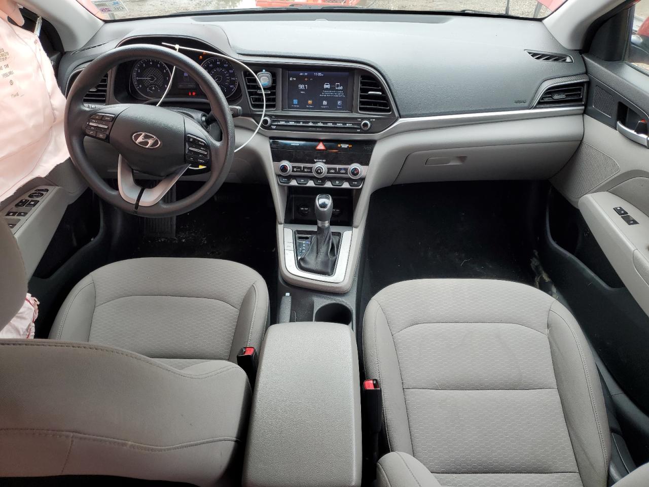 2020 Hyundai Elantra VIN 5NPD84LF6LH526027 Copart auction photo, front end / side damage thumbnail 8