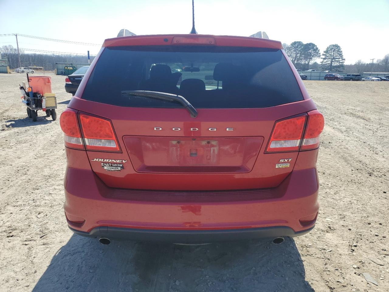 2017 Dodge Journey VIN 3C4PDCBG2HT572281 Copart auction photo, front end / minor dent/scratches damage thumbnail 6
