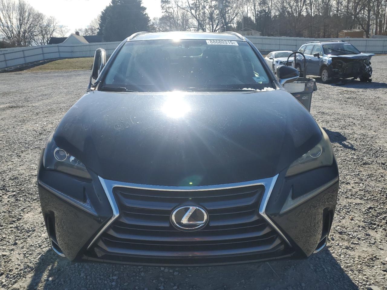 2015 Lexus NX VIN JTJYARBZXF2003210 Copart auction photo, front end / side damage thumbnail 5