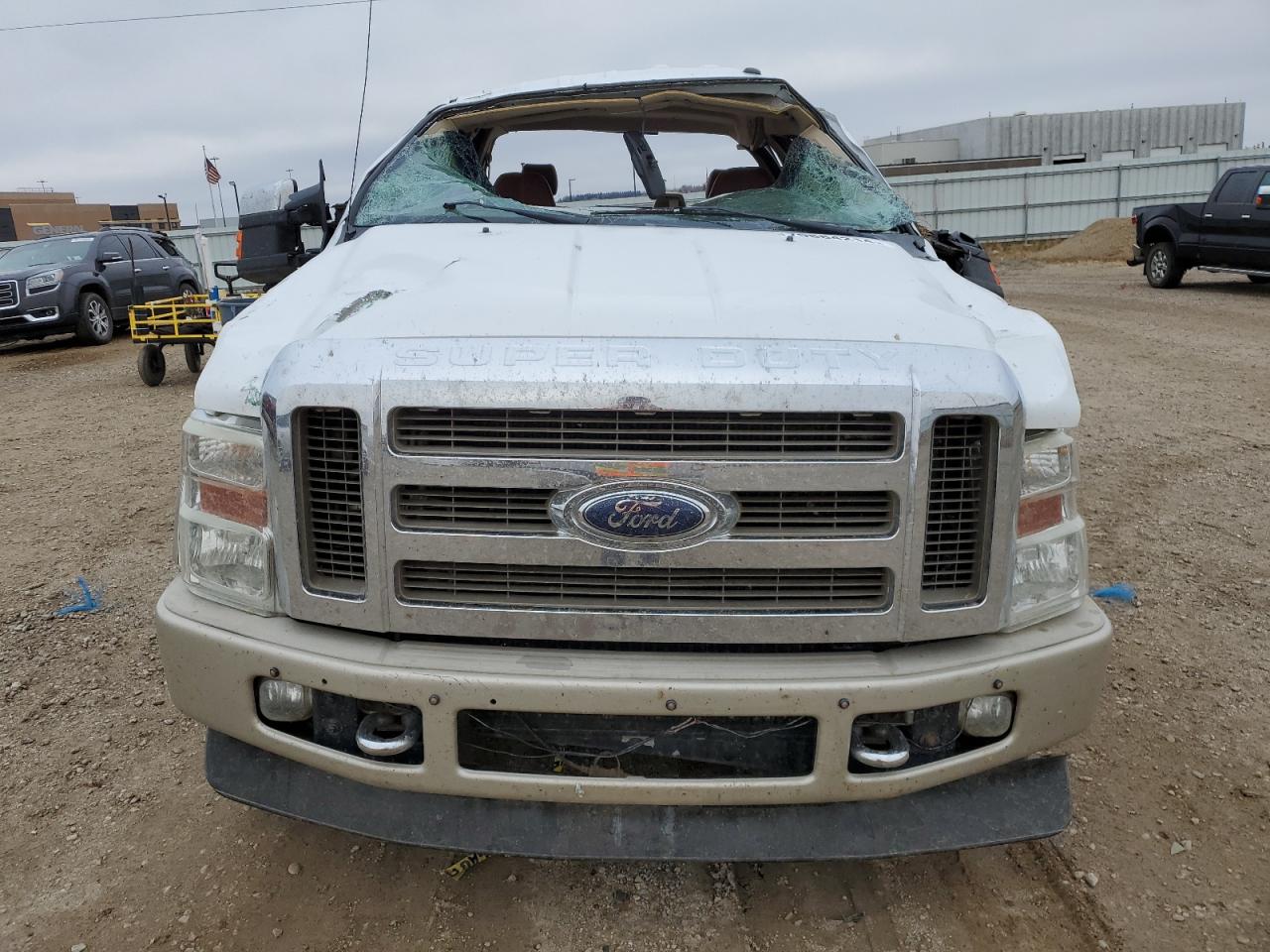 2009 Ford F250 VIN 1FTSW21R69EB25052 Copart auction photo, rollover / undercarriage damage thumbnail 5