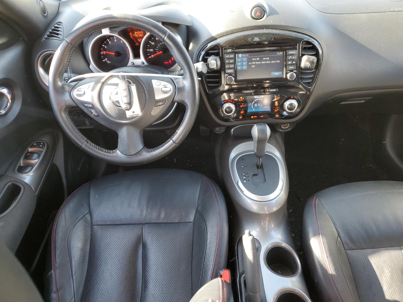 2015 Nissan Juke VIN JN8AF5MV3FT559379 Copart auction photo, front end / side damage thumbnail 8