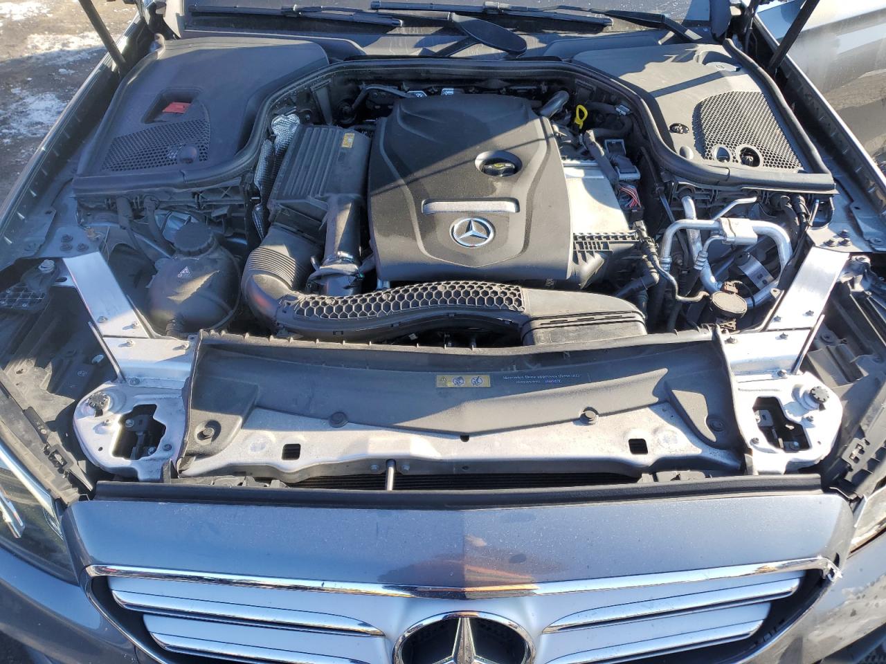 2017 Mercedes-Benz E-klasse VIN WDDZF4KB6HA059223 Copart auction photo, front end damage thumbnail 11