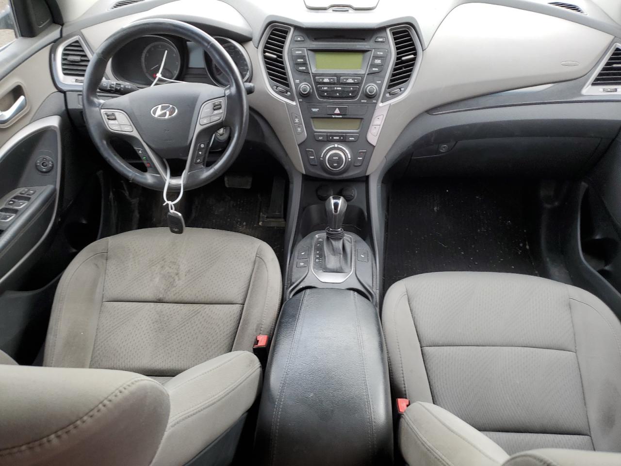 2013 Hyundai Santa Fe VIN 5XYZUDLB2DG084094 Copart auction photo, front end / side damage thumbnail 8