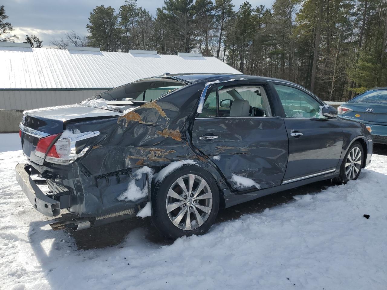 2011 Toyota Avalon VIN 4T1BK3DB7BU417719 Copart auction photo, side / rear end damage thumbnail 3