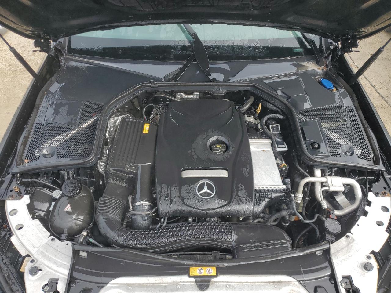 2018 Mercedes-Benz C-klasse VIN WDDWF4JB4JR408844 Copart auction photo, water/flood damage thumbnail 11