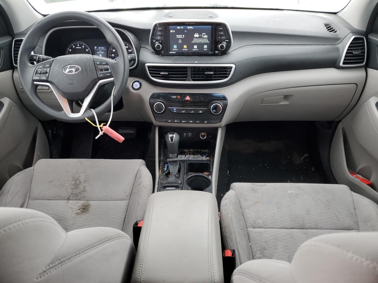 2019 Hyundai Tucson VIN KM8J3CA40KU957511 Copart auction photo, front end damage thumbnail 8