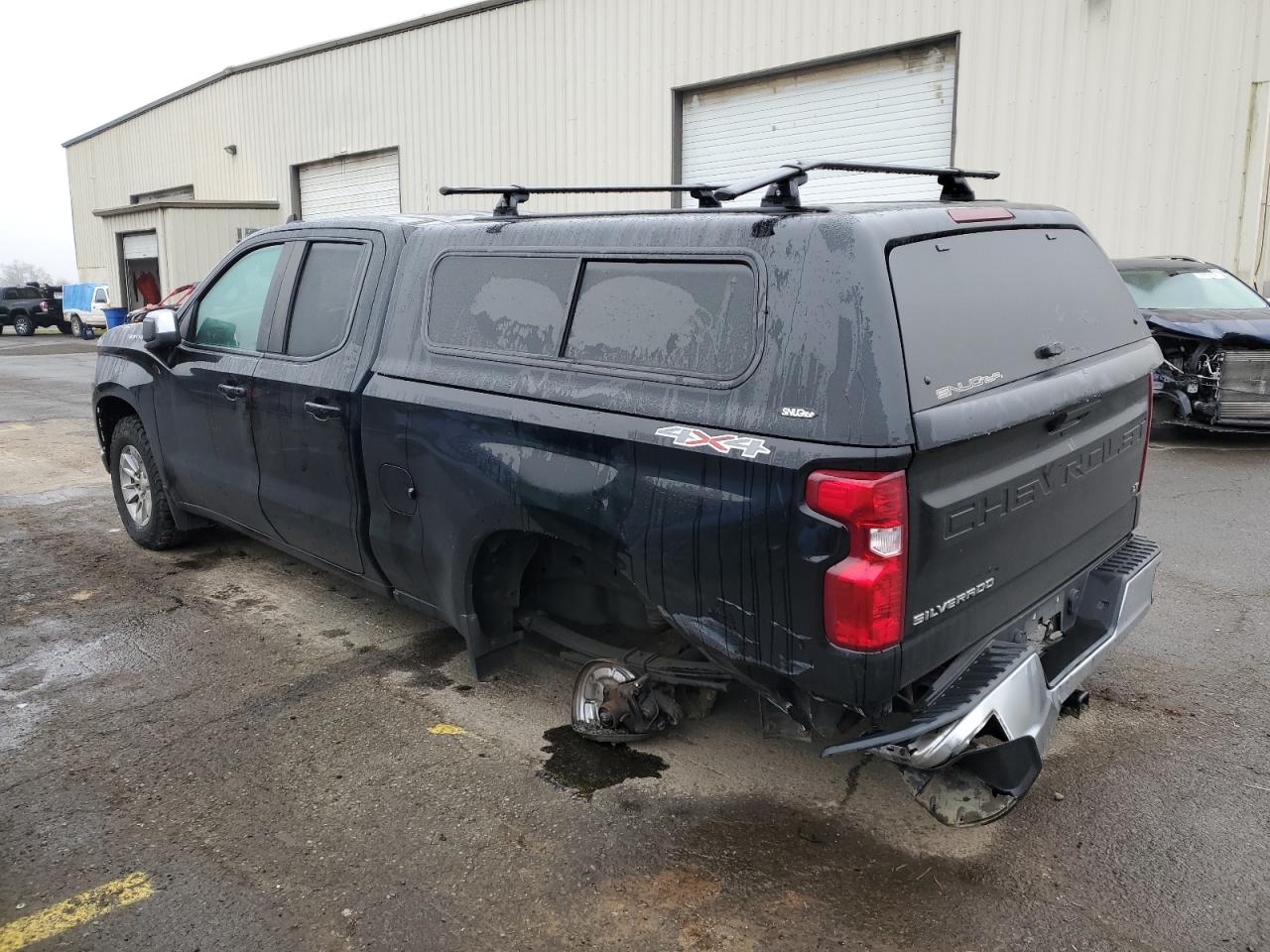 2020 Chevrolet Silverado VIN 1GCRYDED2LZ174719 Copart auction photo, rear end damage thumbnail 2
