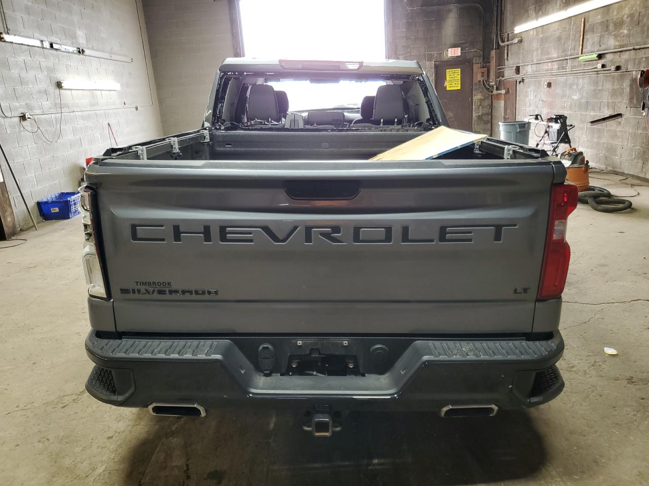 2021 Chevrolet Silverado VIN 1GCPYFED1MZ336554 Copart auction photo, rollover damage thumbnail 6