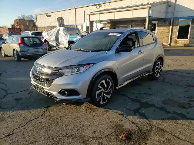 2019 Honda HR-V VIN 3CZRU6H14KG703332 Copart auction photo, side / minor dent/scratches damage thumbnail 10