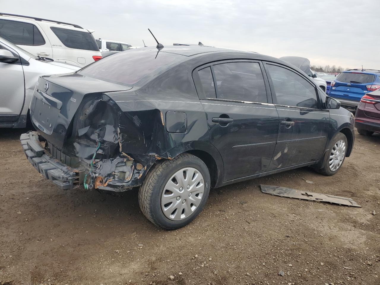 2009 Nissan Sentra VIN 3N1AB61E99L693696 Copart auction photo, rear end / minor dent/scratches damage thumbnail 3