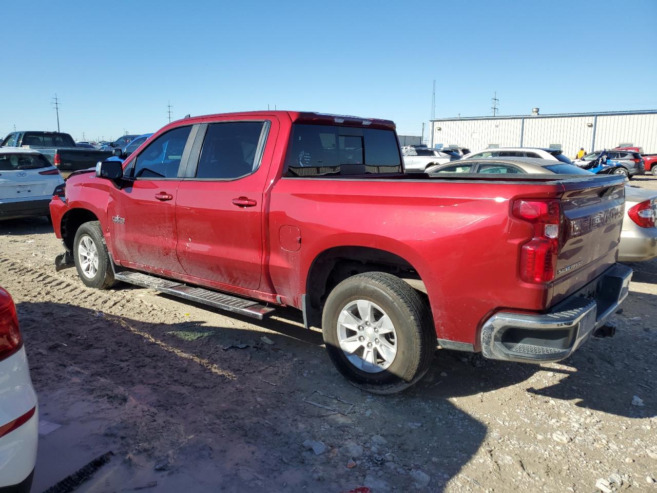 2020 Chevrolet Silverado VIN 3GCPWCEKXLG128951 Copart auction photo, front end / minor dent/scratches damage thumbnail 2