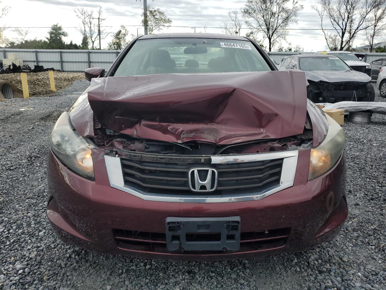 2010 Honda Accord VIN 1HGCP2F32AA171173 Copart auction photo, front end / rear end damage thumbnail 5
