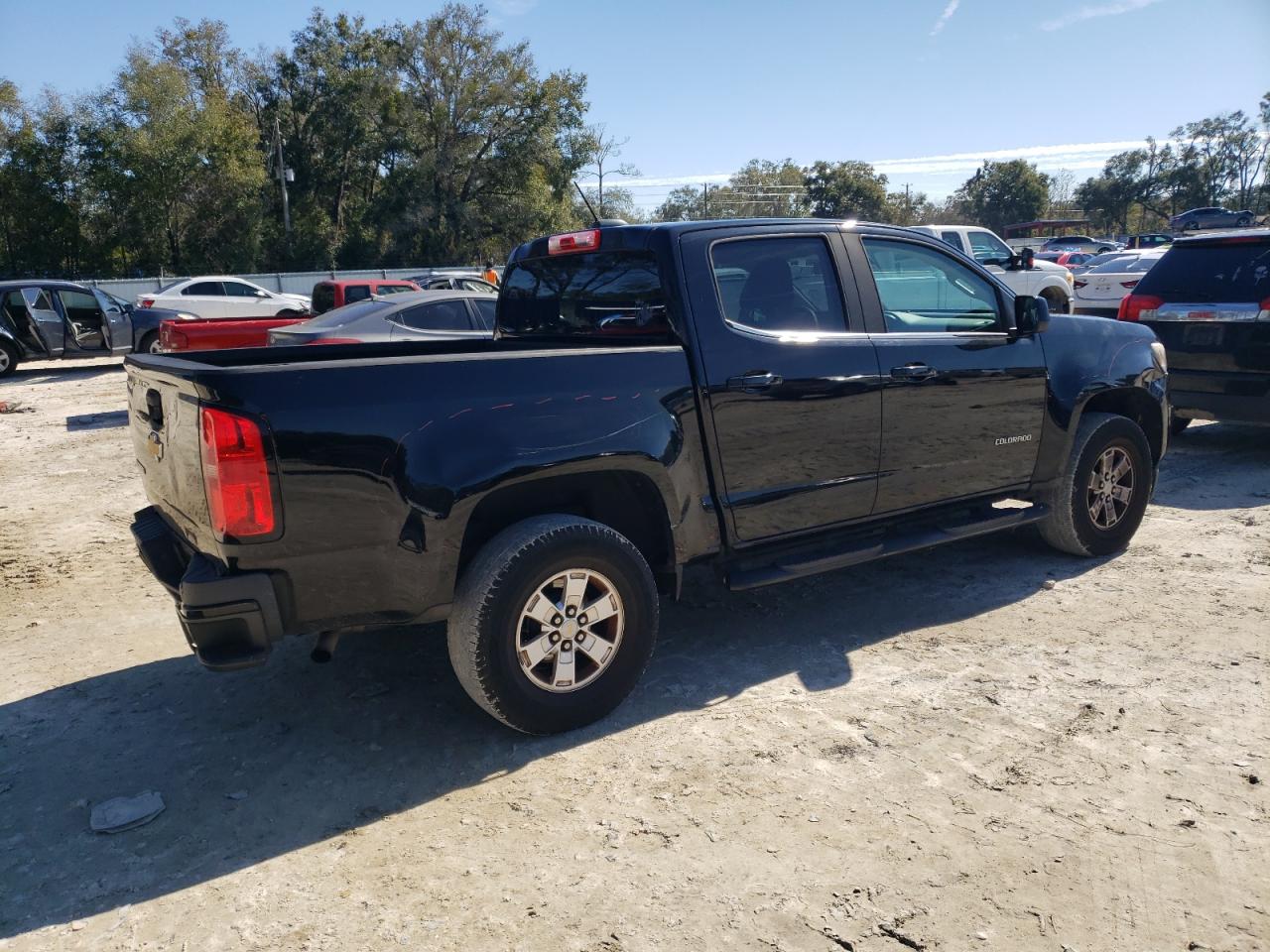 2017 Chevrolet Colorado VIN 1GCGSBEA6H1181374 Copart auction photo, rear end / front end damage thumbnail 3