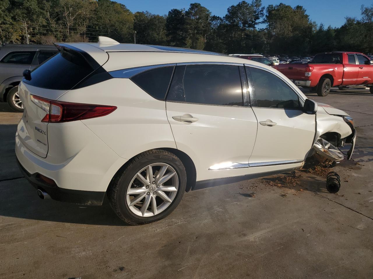 2019 Acura RDX VIN 5J8TC2H35KL029737 Copart auction photo, undercarriage damage thumbnail 3