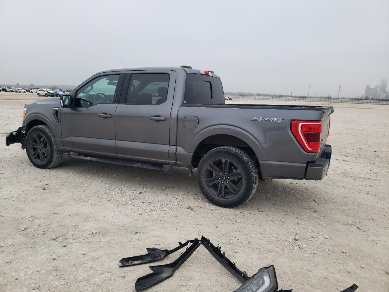 2021 Ford F-150 VIN 1FTEW1C56MFA68727 Copart auction photo, front end / mechanical damage thumbnail 2