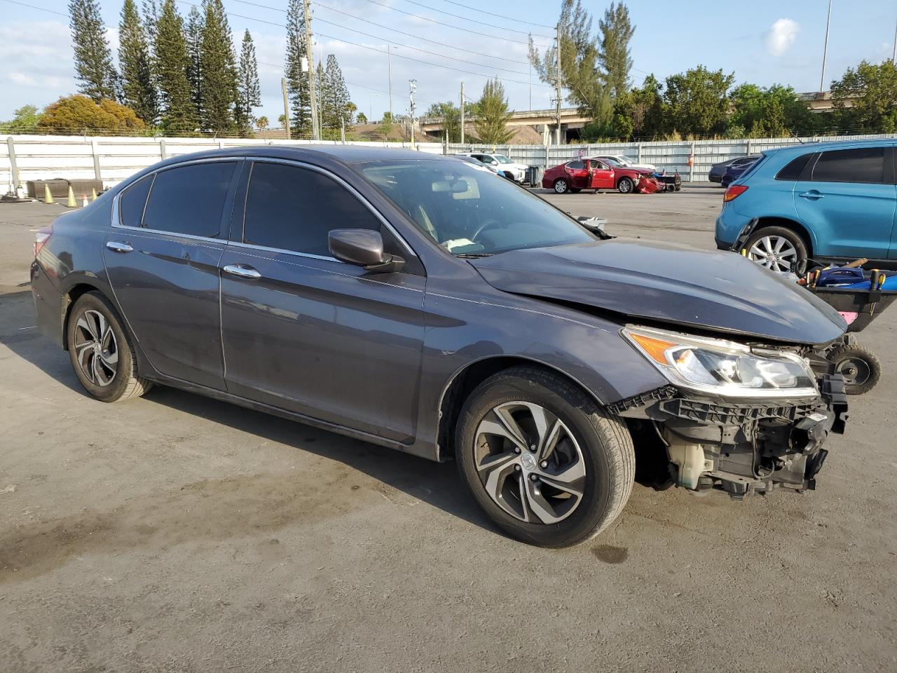 2016 Honda Accord VIN 1HGCR2F33GA068962 Copart auction photo, front end damage thumbnail 4