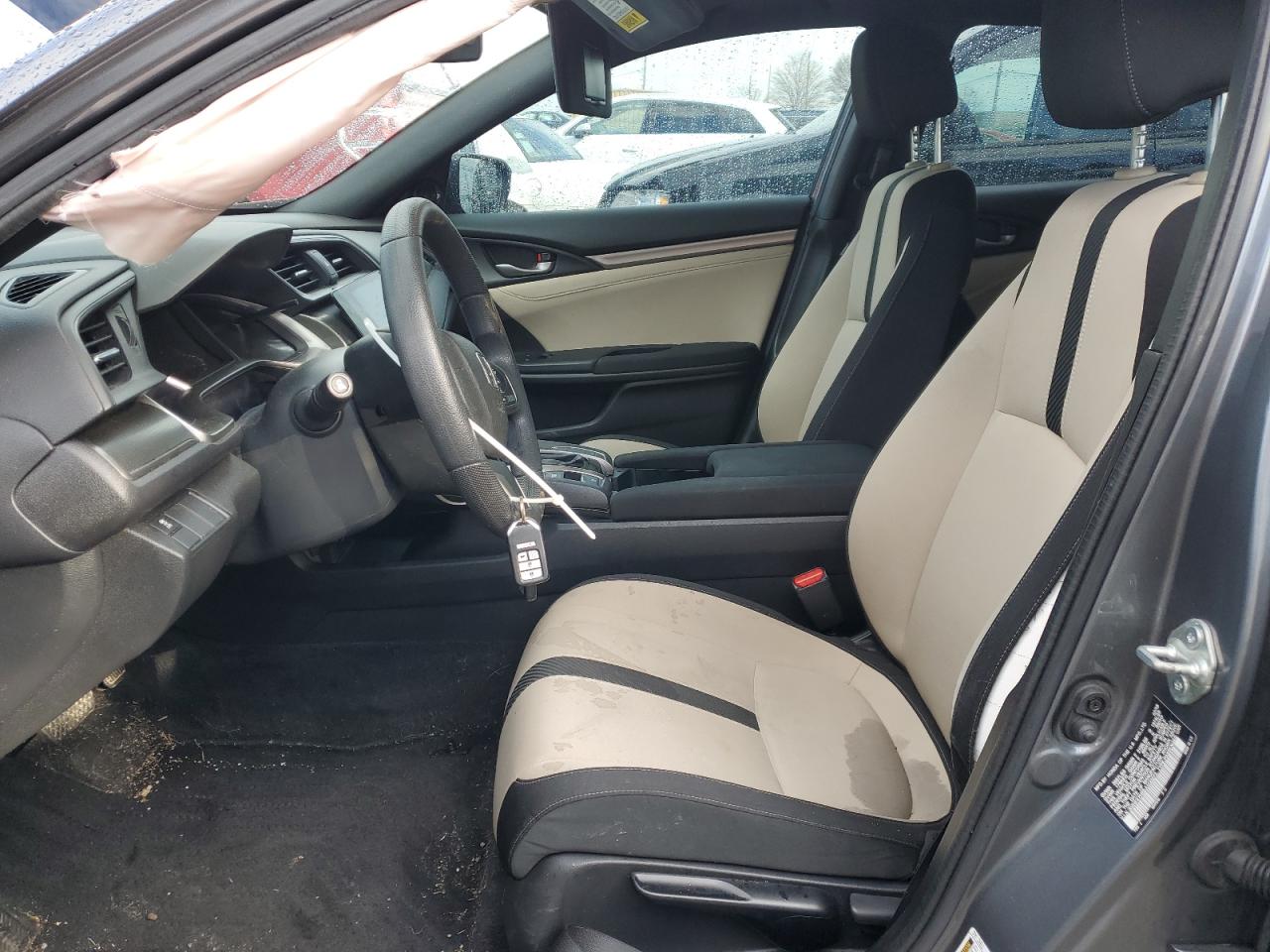2018 Honda Civic VIN SHHFK7H55JU233273 Copart auction photo, side damage thumbnail 7