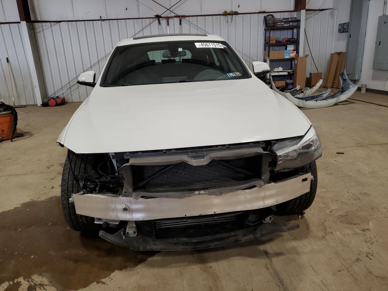 2016 BMW 3er VIN WBA8Z5C58GG500922 Copart auction photo, front end / rear end damage thumbnail 5