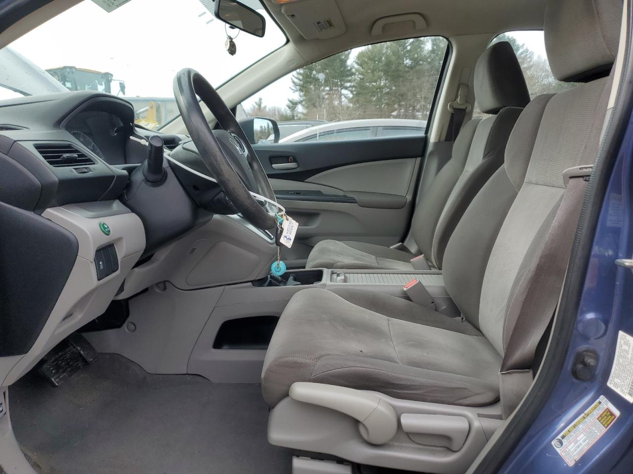 2013 Honda CR-V VIN 2HKRM4H34DH601678 Copart auction photo, top/roof / rear end damage thumbnail 7